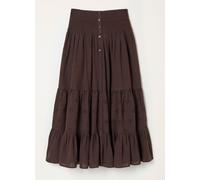 fatface FatFace Cutwork Maxi Skirt Brun FR 38 Regular (EU 36)