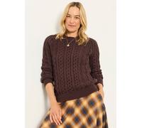 Fat Face FatFace Knitted Cable Jumper Brun FR 46 (EU 44)