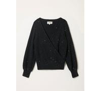 Fat Face FatFace Sparkle Wrap Cardigan Noir FR 36 (EU 34)