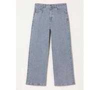 Fat Face FatFace Wide Leg Jeans Gris FR 44 Short (EU 42 S)