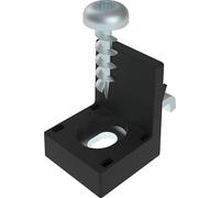 Fath Équerre de serrage pour plaque - Système pour la connexion à angle droit des plaques de bois sur un cadre profilé en aluminium avec rainure 8