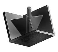 Fath Lot de 10 capuchons pour angle d'angle en aluminium 40 - En plastique PA