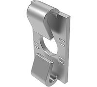 Fath Lot de 10 raccords de vis I Item System avec vis à tête bombée pour connecter 2 profilés en aluminium rainure 8, acier galvanisé