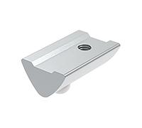 Fath Lot de 10 rainures M5 orientables compatibles avec profilé article 40 x 40 mm Rainure 6 - Pierre à rainure avec bille à ressort en acier galvanisé