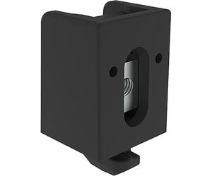 Fath Lot de 10 tréteaux de maintien uni à 18 éléments pour fixation facile d'éléments de surface sur des profilés en aluminium avec rainure de 8, noir