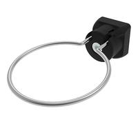 Fath Porte-outils FXD80 - Support d'atelier rond compatible avec profil 40 pour rainure 8 - Noir