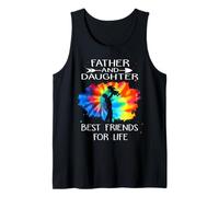 Father and Daughter Best Friend for Life Tie Dye Fathers Day Débardeur