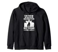 Father and Daughter Best Friends for Life Funny Fathers Day Sweat à Capuche