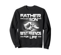 Father and Son Best Friend for Life Funny Fathers Day Sweatshirt
