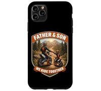 Father and Son We Ride Together Dirt Bike Dad MX Coque pour iPhone 11 Pro Max