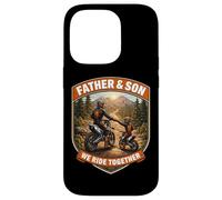 Father and Son We Ride Together Dirt Bike Dad MX Coque pour iPhone 14 Pro