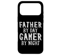 Father by Day Gamer by Night Geek Nerd Gaming Dad Gamers Coque pour iPhone 17 Pro Max
