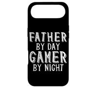 Father by Day Gamer by Night Geek Nerd Gaming Dad Gamers Coque pour iPhone Air
