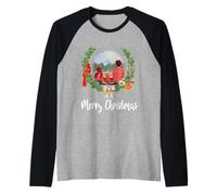 Father & Daughter Fishing Partner Family Matching Christmas Manche Raglan