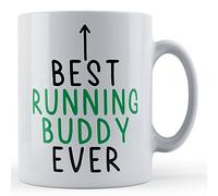 Father Fox Best Running Buddy - Tasse cadeau Marathon, coureur de longue distance
