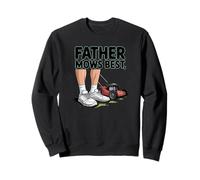 Father Mows Best Funny Dad Joke Lawn Care Tees And more Sweatshirt