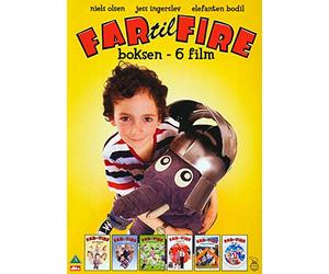 Father of Four Collection - 6-DVD Box Set ( Far til fire gi'r aldrig op / Far til fire - i stor stil / Far til fire - på hjemmebane / Far ti [ Origine Danoise, Sans Langue Francaise ]
