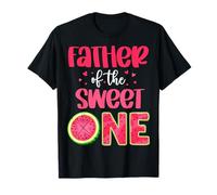 Father of The Sweet One Pastèque Fête d'anniversaire de Famille T-Shirt