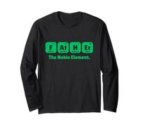Father The Noble Element Joke Humor Step Dad Funny Manche Longue