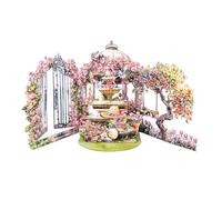 Father's Day Card - 6.81 Inch 3D Greeting | Coated Paper - Elegant Keepsake Message Card With Intricate Design For Weddings Valentines Christmas Mothers Day And Special Occasions