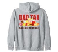 Father's Day Junk Food Humor: Dad Tax Making Sure Not Poison Sweat à Capuche