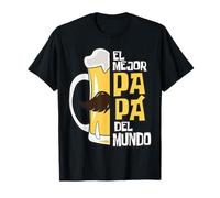 Fathers Day Spanish El Mejor Papa Del Mundo T-Shirt