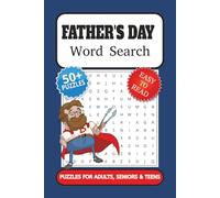 Father's Day Word Search Puzzle Book: Word Search with Easy to Read Print about Dad, Grandfather, Father Figure, Father's Day and More | 6x9 inches, ... Gift for Vacations, Holidays, and Free times.