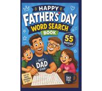 Father's Day Word Search: Treat your dad to some fun and relaxing puzzles. 55 word searches are tailored to all Dad's around the world, a great gift to thank your Dad for all he does.