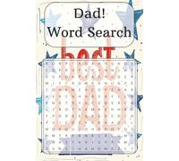 Father's Day Word Search: Word Searches with Easy-to-Read Print All about Dads! | 6x9 inches, 110 pages | 50+ Puzzles … Great gift for Dads on birthdays, Father's Day, or just because!