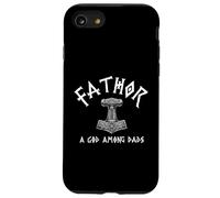 Fathor A God Among Dads - Mythologie Nordique Viking Dad Coque pour iPhone SE (2020) / 7/8