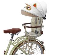 Faticenic Siège de vélo pour Enfant en Bas âge, siège arrière de vélo Pliable pour Enfant avec auvent inclinable et imperméable pour Enfants 2 à 4 Ans