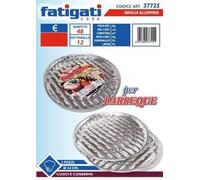 FATIGATI SRL L.Aluminium Grille pour BARBEC 34 cm, 2 pièces, comme sur la Photo