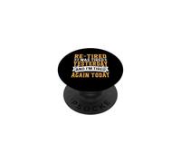 Fatigué à Nouveau J'étais fatigué Hier et Je suis Encore fatigué Aujourd'hui C'est drôle PopSockets PopGrip Adhésif