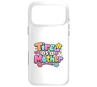 Fatigué comme Une mère drôle pour la fête des mères Coque pour iPhone 17 Pro Max