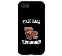 Fatigué Dads Club Fauteuil Humoristique pour Grand-père Coque pour iPhone SE (2020) / 7/8