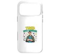 Fatigué des Opinions - Motif Humoristique et Sarcastique Coque pour iPhone 17 Pro Max