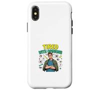 Fatigué des Opinions - Motif Humoristique et Sarcastique Coque pour iPhone X/XS