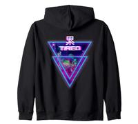 Fatigué Esthétique Cyber Vaporwave Style Japon Tokyo Osaka Sweat à Capuche