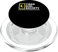 Fatigué Girl Society Like We're Even Awake for This PopSockets PopGrip pour MagSafe