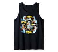Fatigué Maman Mouette Hurlant MOM! Funny Motherhood Débardeur
