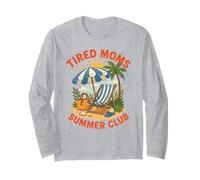 Fatigué Moms Summer Club Schools Out for Summer Vacation Manche Longue