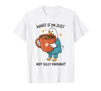 Fatigué Nurse Scrubs Goose Not Silly Enough Funny T-Shirt