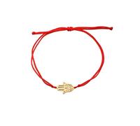 Fatima Main Bracelet pour Femmes Hommes en Acier Inoxydable Hamsa Main de Fatima avec une Perle Tressée Coloré Bracelet Réglable Talisman Bijoux Cadeau, Taglia Unica, Acier inoxydable, No Gemstone