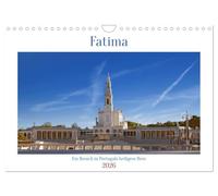 Fatima : une visite au cœur sacré du Portugal, Version française (Calendrier mural 2026 DIN A4 portrait), Calendrier CALVENDO mensuel