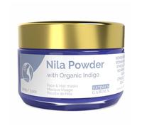 Fatima's Garden Poudre de Nila 100g - Poudre Indigo Maroc pour Visage et Cheveux - Soin Exfoliant, Hydratant et Anti-Taches - 100% Naturelle