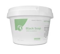 Fatima's Garden Savon Noir à l'Eucalyptus - Nettoyant Purifiant, 450g