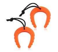 Fatiya Lot de 2 butoirs de porte de premiers secours portables pour l'application de la loi, blocage tactique de porte de police avec attaches de cordon en nylon, stoppeurs de porte pompiers empêchent