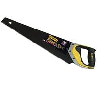Stanley Scie manuelle Gen2 500 mm FatMax – 7 dents Jet Cut – Traitement HardPoint – Fabriqué en France