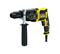 Stanley Perceuse à Percussion FMEH850K-QS - 850 W - 2 Vitesses - 54400 cps/min - Mandrin Auto-serrant 13 mm - Carter Métallique - Filaire et Compacte - Livrée en Mallette - Gamme FATMAX Jaune