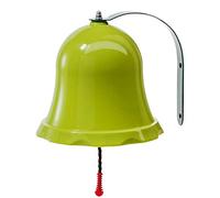 FATMOOSE Cloche DingDong Bell Cloche d'enfants, 18x24cm, vert lime